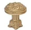 Carpe Diem Cabinet Knobs<br />851  1-7/16" - Acanthus & beaded large knob with column base Rosette style