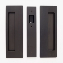 Cavilock - CL400A0226 - Cavity Sliders Passage Pocket Door Set, Non-Magnetic Latching, Oil Rubbed Bronze, for 1 3/4" Door Thickness