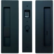 Cavilock<br />CL400B0429 - Cavity Sliders Magnetic Privacy Pocket Door Set, Snib LH (Left Hand)/ Emerg RH, Matte Black, for 1 3/8" Door Thickness