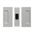 Cavilock<br />CL205A0001 - Passage Pocket Door Set, Non-Magnetic, Satin Chrome, for 1-3/8" Door Thickness