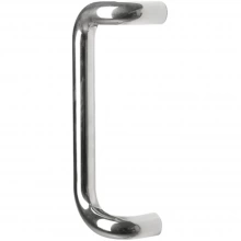 INOX Unison Hardware<br />PHIX32212 BTB - 13" D-Shape Door Pull in AISI 304 Stainless Steel - Back to Back