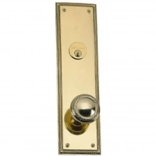 Brass Accents - D06-K240M - Academy Collection Mortise Set