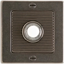 Rocky Mountain Hardware - DBB-E103  - Doorbell Button - 3" x 3" Square Designer Escutcheons