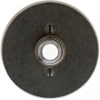 Rocky Mountain Hardware<br />DBB-E202 - Doorbell Button - 3-1/2" Round Metro Escutcheon