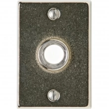 Rocky Mountain Hardware<br />DBB-E205 - Doorbell Button - 2-1/4" x 3-1/4" Metro Escutcheon