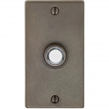 Rocky Mountain Hardware<br />DBB-E236 - Doorbell Button - 2-1/2" x 4-1/2" Metro Escutcheon