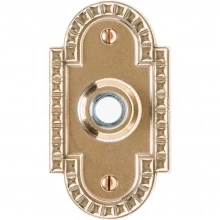 Rocky Mountain Hardware - DBB-E30603 - Doorbell Button - 2-1/2" x 4-1/2" Corbel Arched Escutcheon