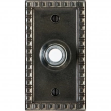Rocky Mountain Hardware - DBB-E30703 - Doorbell Button - 2-1/2" x 4-1/2" Corbel Rectangular Escutcheon