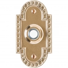 Rocky Mountain Hardware - DBB-EW30600 - Doorbell Button - 1-1/2" x 3-3/4" Corbel Arched Escutcheon