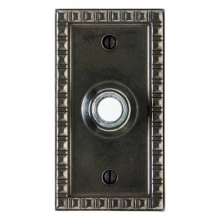 Rocky Mountain Hardware - DBB-EW30700 - Doorbell Button - 2-1/2" x 4-1/2" Corbel Rectangular Escutcheon