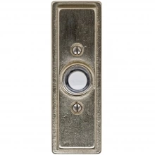 Rocky Mountain Hardware<br />DBB-EW308 - Doorbell Button - 1-1/2" x 4-1/2" Stepped Escutcheon