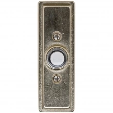 Rocky Mountain Hardware - DBB-EW308 - Doorbell Button - 1-1/2" x 4-1/2" Stepped Escutcheon