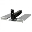 Deltana<br />DASH95 - Spring Hinge, Double Action w/ Solid Brass Cover Plates