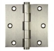 Deltana<br />DSB35 - 3 1/2" X 3 1/2" Square Hinge PAIR, Solid Brass, Heavy Duty
