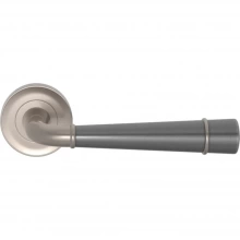 Turnstyle Designs - DF3240 - Goose Neck Combination Amalfine, Door Lever, Flute