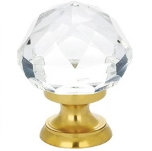 Emtek - 86003 - Diamond Cabinet Knob 1"