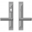 Rocky Mountain Hardware<br />E21044/E21042 - 1 3/4" x 11" Mack Multi-Point Entry Set Escutcheon, American Cylinder - Entry, Lever Low