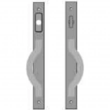 Rocky Mountain Hardware - E279/E278 - Entry Sliding Door Set - 1-3/8" x 13" Metro Escutcheons