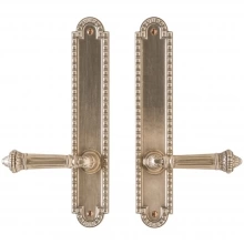 Rocky Mountain Hardware - E30661/E30661  - 2" x 11" Corbel Arched Multi-Point Entry Set Escutcheon, American Cylinder - Full Dummy, Lever Low