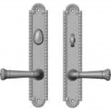 Rocky Mountain Hardware - E30663/E30662 - 2" x 11" Corbel Arched Multi-Point Entry Set Escutcheon, American Cylinder - Entry, Lever Low