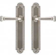 Rocky Mountain Hardware - E30665/E30665 - 2" x 11" Corbel Arched Multi-Point Entry Set Escutcheon, American Cylinder - Full Dummy, Lever High