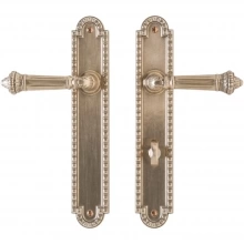 Rocky Mountain Hardware<br />E30665/E30666 - 2" x 11" Corbel Arched Multi-Point Entry Set Escutcheon, American Cylinder - Patio, Lever High
