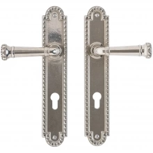 Rocky Mountain Hardware - E30668/E30668 - 2" x 11" Corbel Arched Multi-Point Entry Set Escutcheon, Profile Cylinder - Entry, Lever High