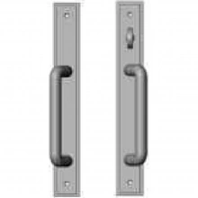 Rocky Mountain Hardware - E341/E342 - Patio Sliding Door Set - 1-3/4" x 13" Stepped Escutcheons