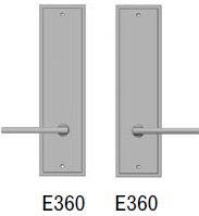 3.5" x 13" Stepped Escutcheons