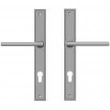 Rocky Mountain Hardware<br />E375/E375 - 1 3/8" x 11" Stepped Multi-Point Entry Set Escutcheon, Profile Cylinder - Entry, Lever High