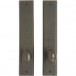 Rocky Mountain Hardware<br />E436/E436 - Passage Mortise Lock Set - 2-1/2" x 13" Rectangular Escutcheons