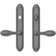 Rocky Mountain Hardware<br />E594/E596 - 1 3/4" x 11" Maddox Multi-Point Entry Set Escutcheon, American Cylinder - Entry, Lever Low