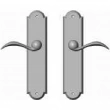 Rocky Mountain Hardware<br />E751/E751 - 2 1/2" x 11" Arched Multi-Point Entry Set Escutcheon, American Cylinder - Full Dummy, Lever High