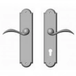 Rocky Mountain Hardware<br />E751/E754 - 2 1/2" x 11" Arched Multi-Point Entry Set Escutcheon, Profile Cylinder - Patio, Lever High
