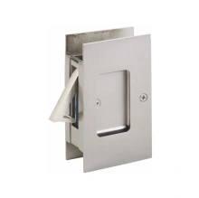 Emtek - 2107 - Modern Rectangular Passage Pocket Door Lock
