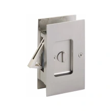 Emtek - 2108 - Modern Rectangular Privacy Pocket Door Lock