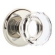 Emtek<br />8210 Glass Knob  - Watford Rose - PRIVACY