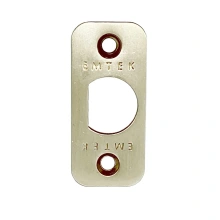 Emtek - 83231 - Faceplate and Screws for Standard or 28 Degree Rotational Latches, Passage/Privacy, Radius Corners