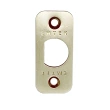 Emtek<br />83231 - Faceplate and Screws for Standard or 28 Degree Rotational Latches, Passage/Privacy, Radius Corners