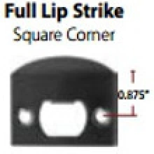 Emtek - 86084 - FULL LIP STRIKE, SQUARE CORNERS