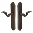 Emtek<br />1544 - Lost Wax Cast Bronze Plates  2" x 10" - Non-Keyed Fixed Handle Outside, Operating Handle Inside #5