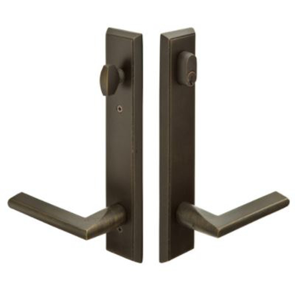 Sandcast Bronze Plates, Rectangular Style 7