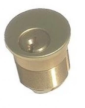 Emtek - THRDCY1375 - Threaded Mortise Cylinder with Cap - 1-3/8"