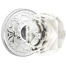 Emtek<br />Brass Diamond Crystal Knob (CK) - Select a Rose