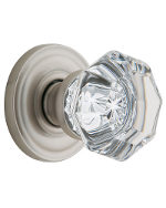 5080 Filmore Crystal Knob with 5048 Rose