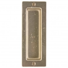 Rocky Mountain Hardware<br />PDL-FP206 - Pocket Door Lock Set - 2-1/4" x 6" Rectangular Flush Pulls