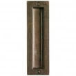 Rocky Mountain Hardware<br />PDL-FP208 - Pocket Door Lock Set - 2-1/2" x 8" Rectangular Flush Pulls
