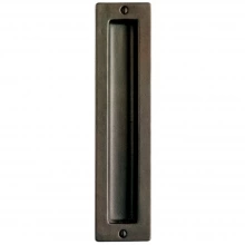 Rocky Mountain Hardware<br />PDL-FP210 - Pocket Door Lock Set - 2-1/2" x 10" Rectangular Flush Pulls