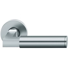 FSB Door Hardware  - 1102 - FSB 1102 Stainless Steel Tubular Lever Handle Set