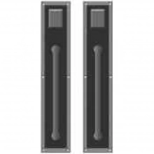 Rocky Mountain Hardware - G130/G130 Grips both sides - Pull/Pull Double Cylinder Dead Bolt - 3-1/2" x 18" Designer Escutcheons